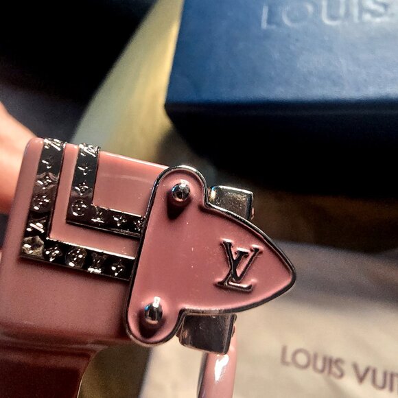 Mauve Louis Vuitton Metal-trimmed Square Sunglasses w/ Original Packaging - Picture 11 of 13